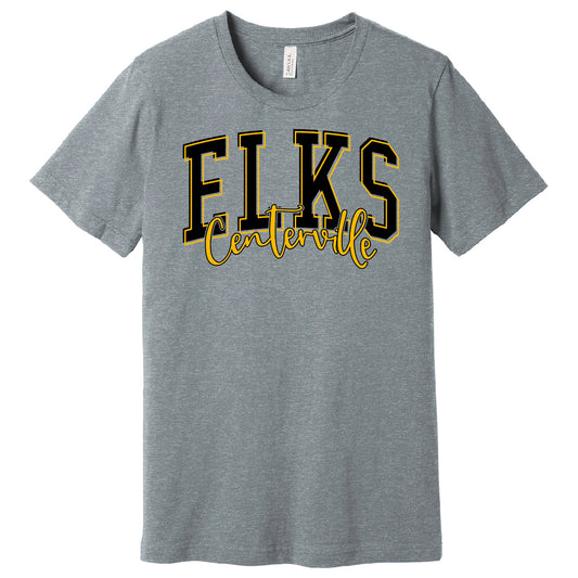 Soft Style Elks Arch Heather Tee