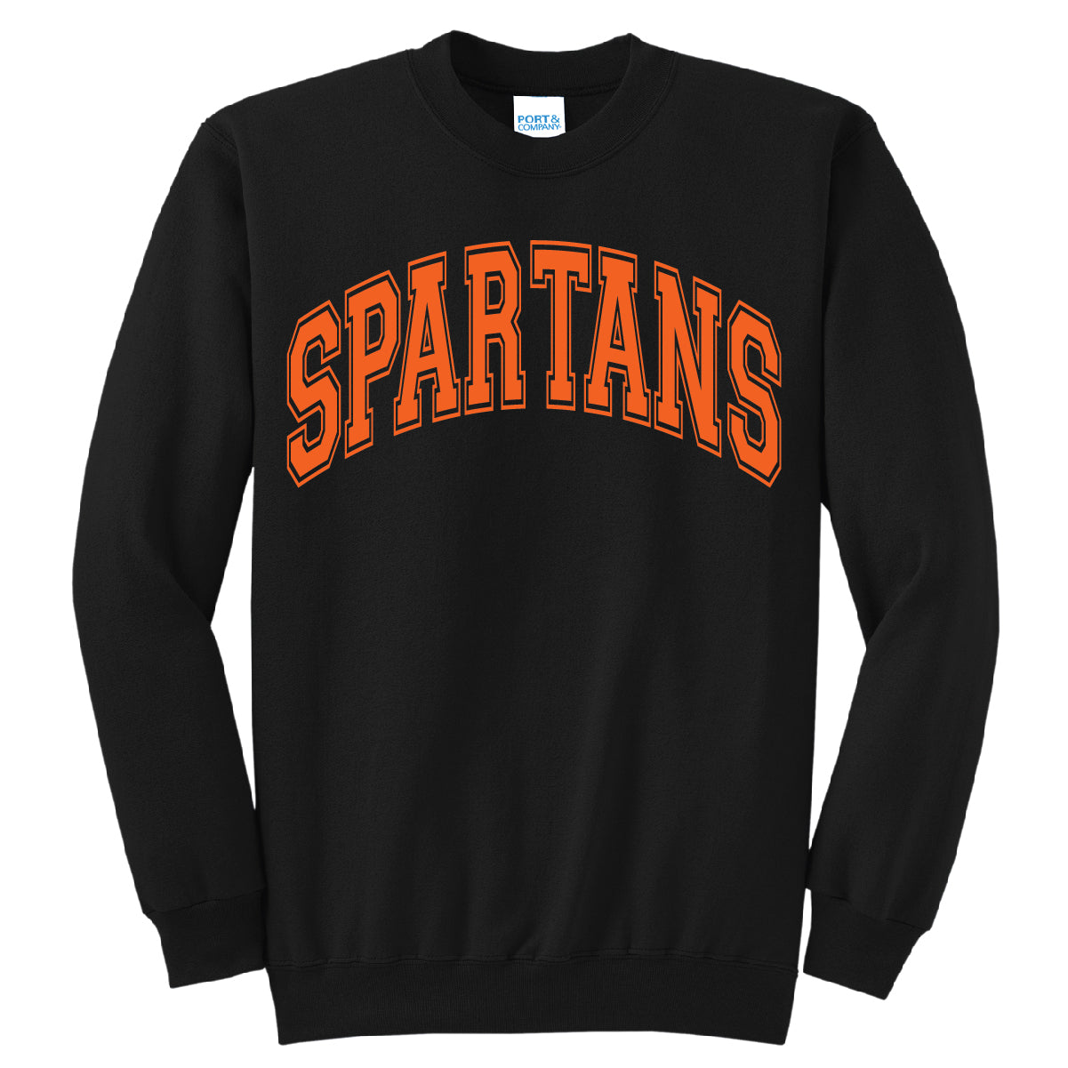 Spartans College Block Standard Crewneck