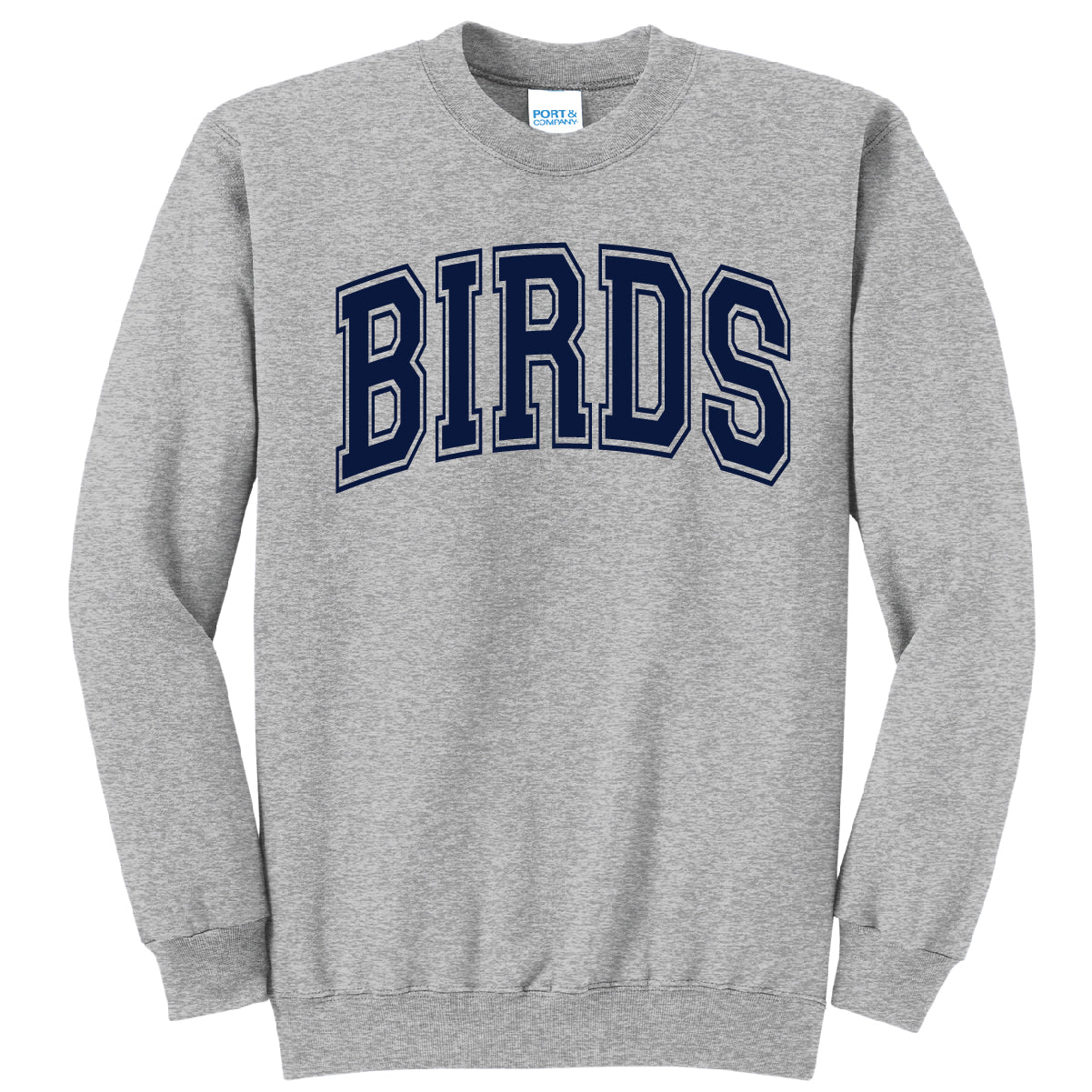 Birds College Block Standard Crewneck