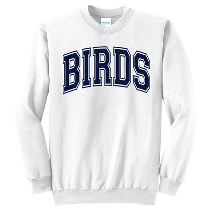 Birds College Block Standard Crewneck