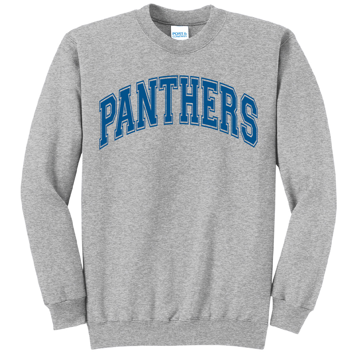 Panthers College Block Standard Crewneck