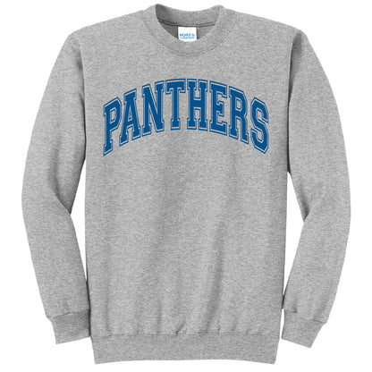 Panthers College Block Standard Crewneck