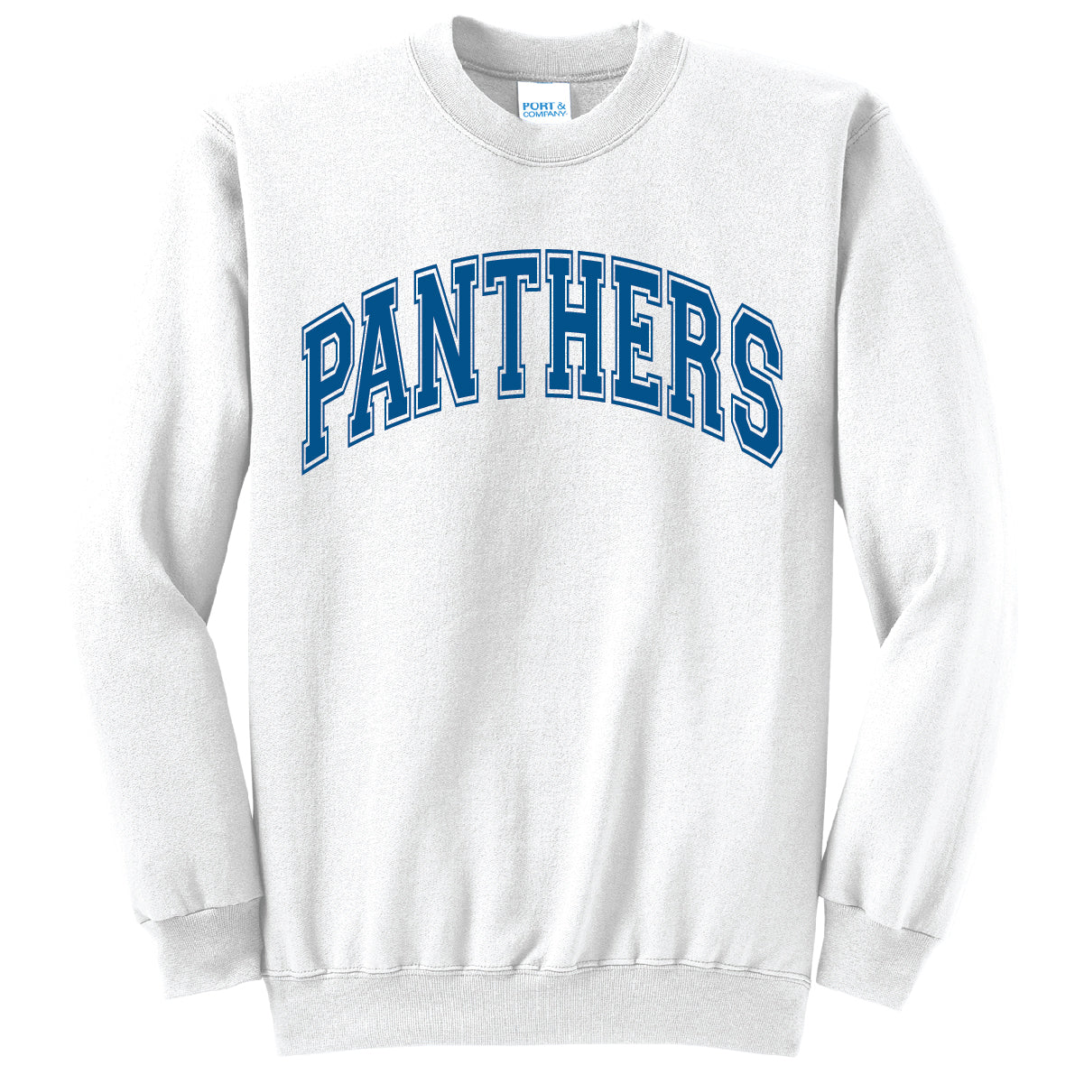 Panthers College Block Standard Crewneck