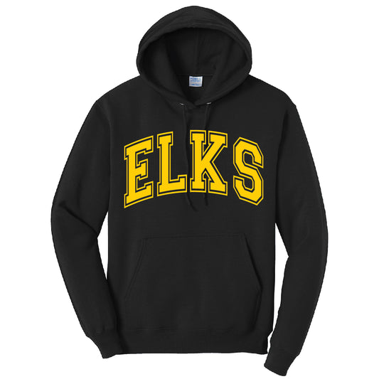 Elks College Block Standard Hoodie