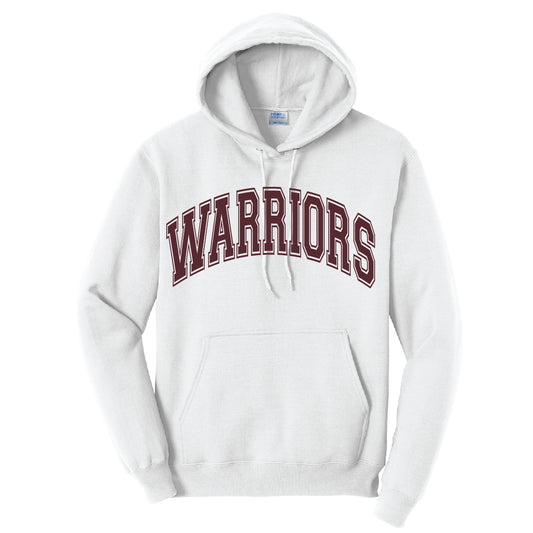 Warriors College Block Standard Hoodie