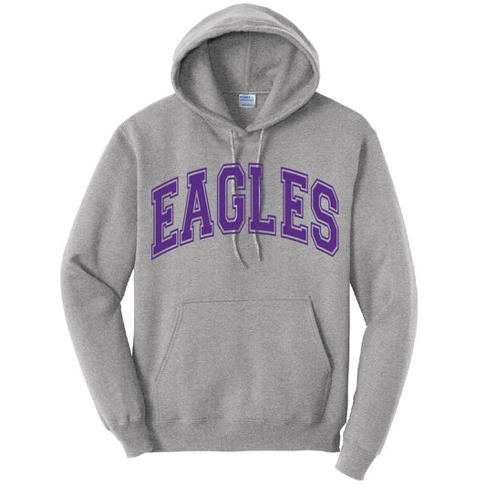 Eagles College Block Standard Hoodie