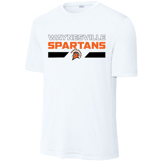 Spartans Block Sport Tek Tee