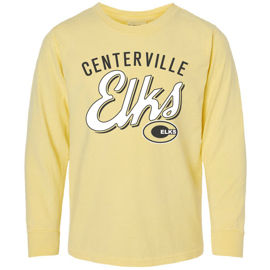 Centerville Elks Comfort Wash Youth Long Sleeve