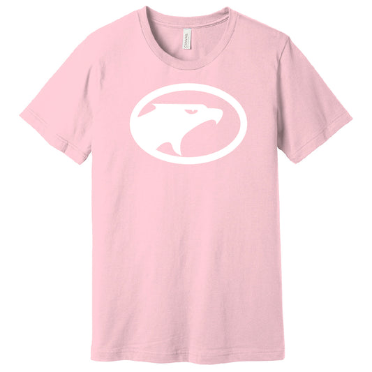 Soft Style Firebirds Logo Pink Out Tee