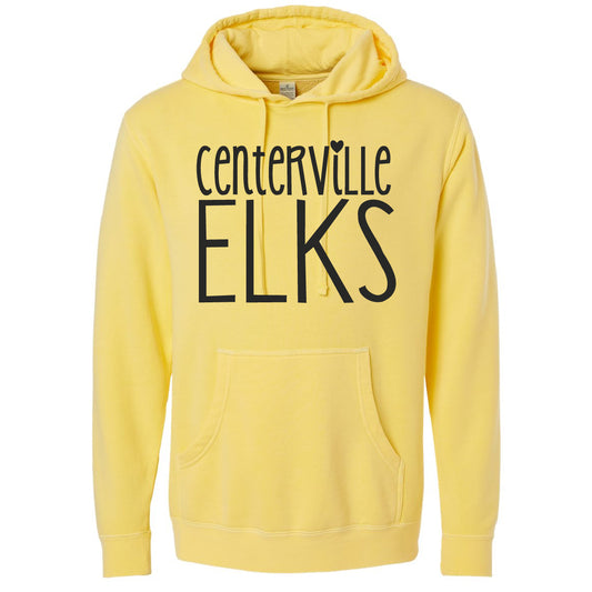 Centerville Love Pigment Dyed Hoodie