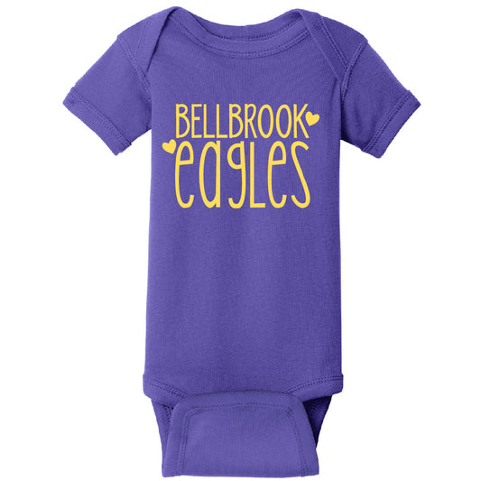 Bellbrook Love Infant Short Sleeve Onesie