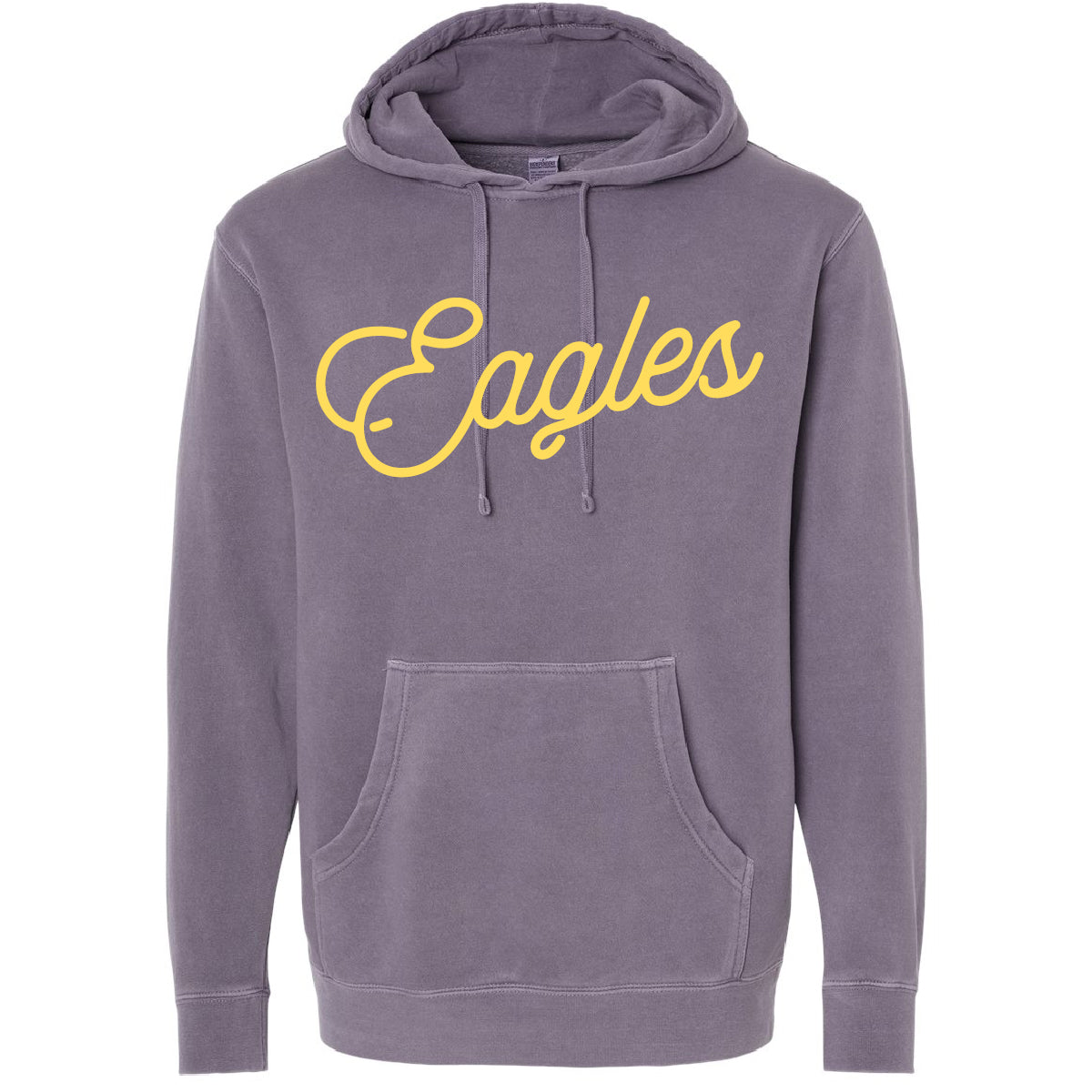 Eagles Script Pigment Dyed Hoodie