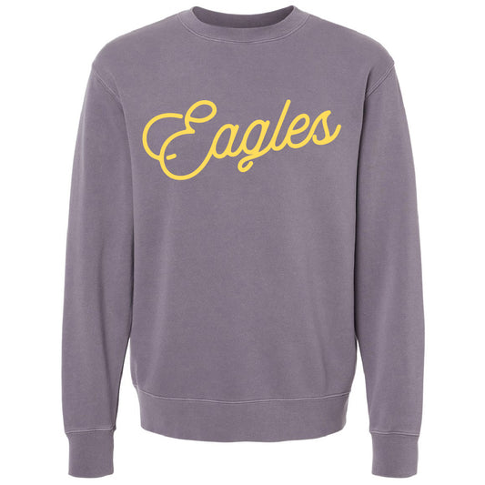 Eagles Script Pigment Dyed Sweatshirt