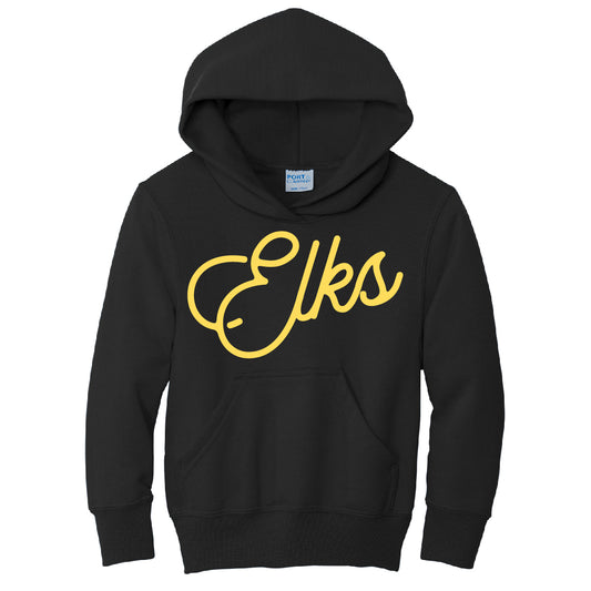 Elks Script Hoodie (Youth + Toddler)