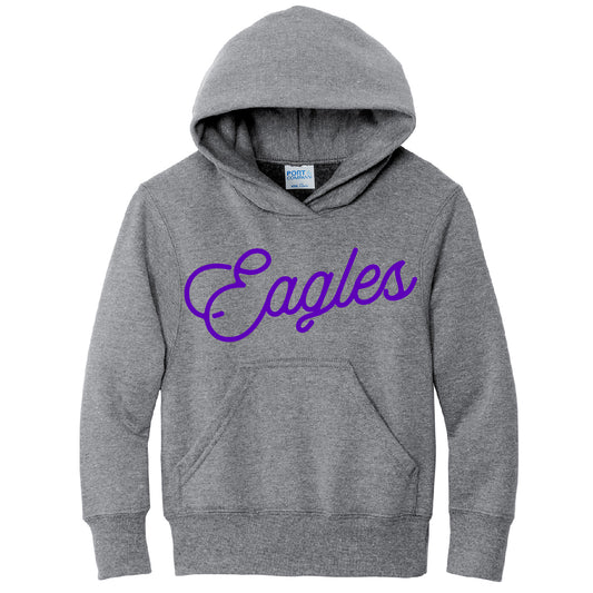 Eagles Script Hoodie (Youth + Toddler)