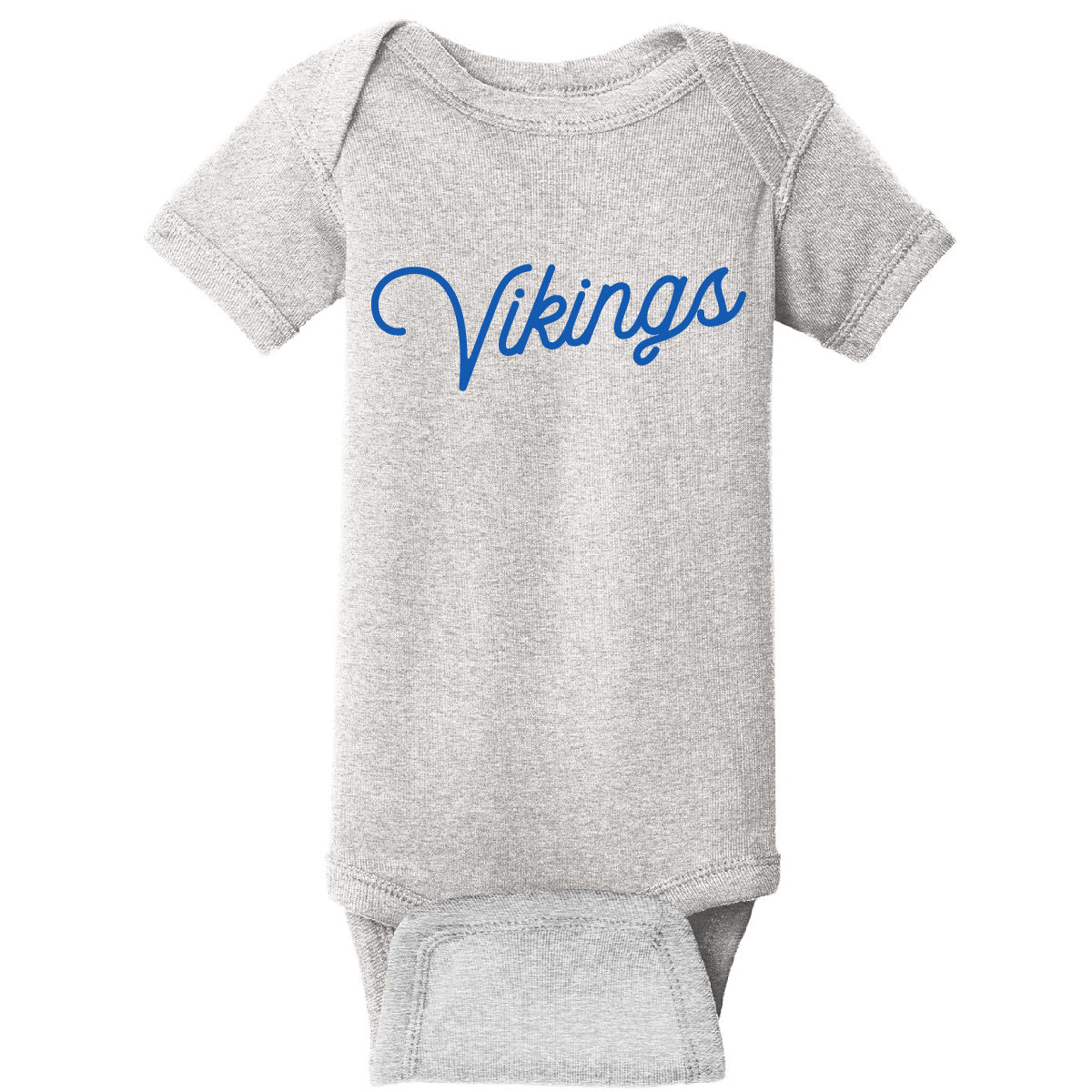 Vikings Script Infant Short Sleeve Onesie