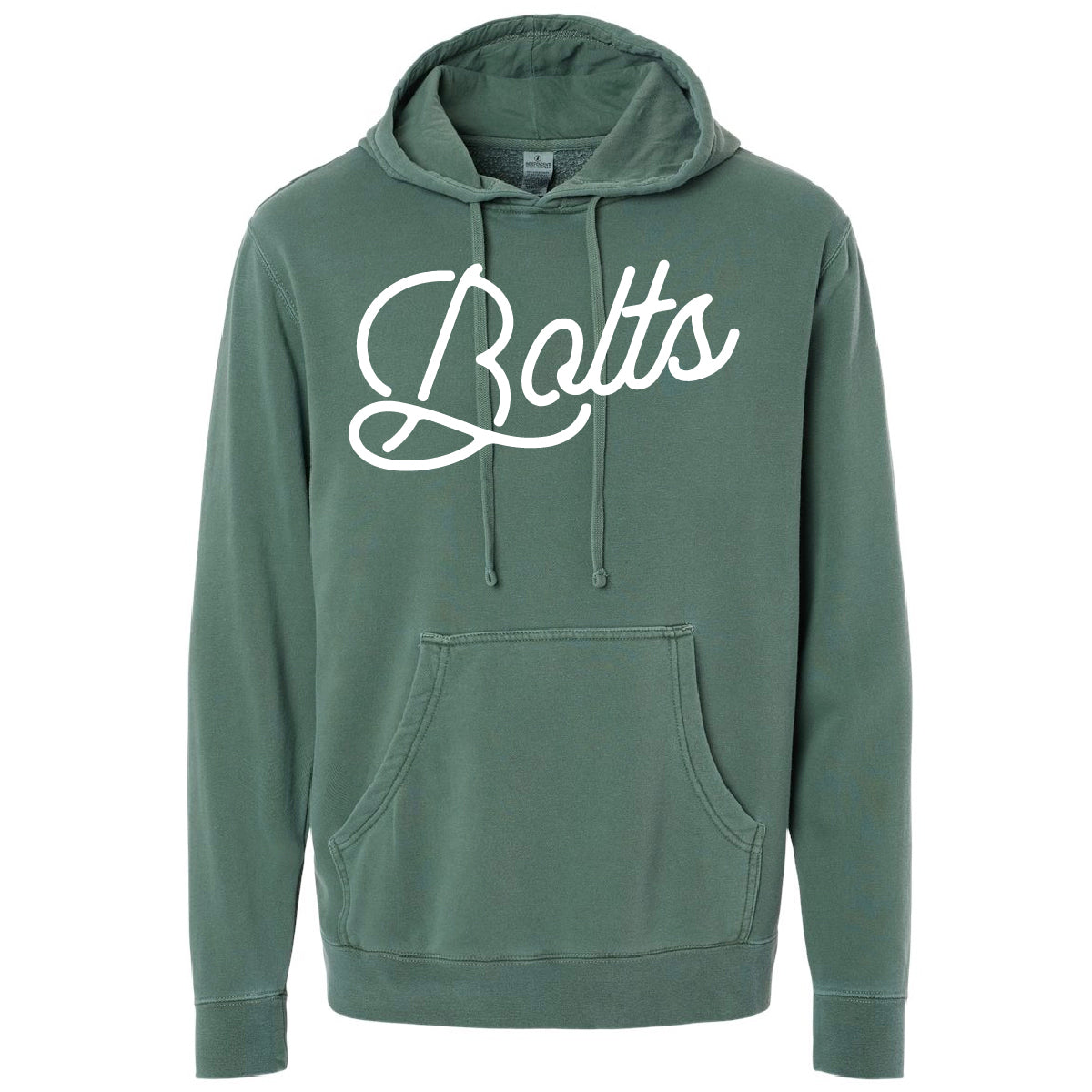 Bolts Script Pigment Dyed Hoodie (Youth Av.)