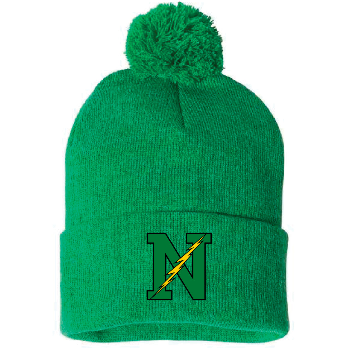 Embroidered Northmont Pom Beanie