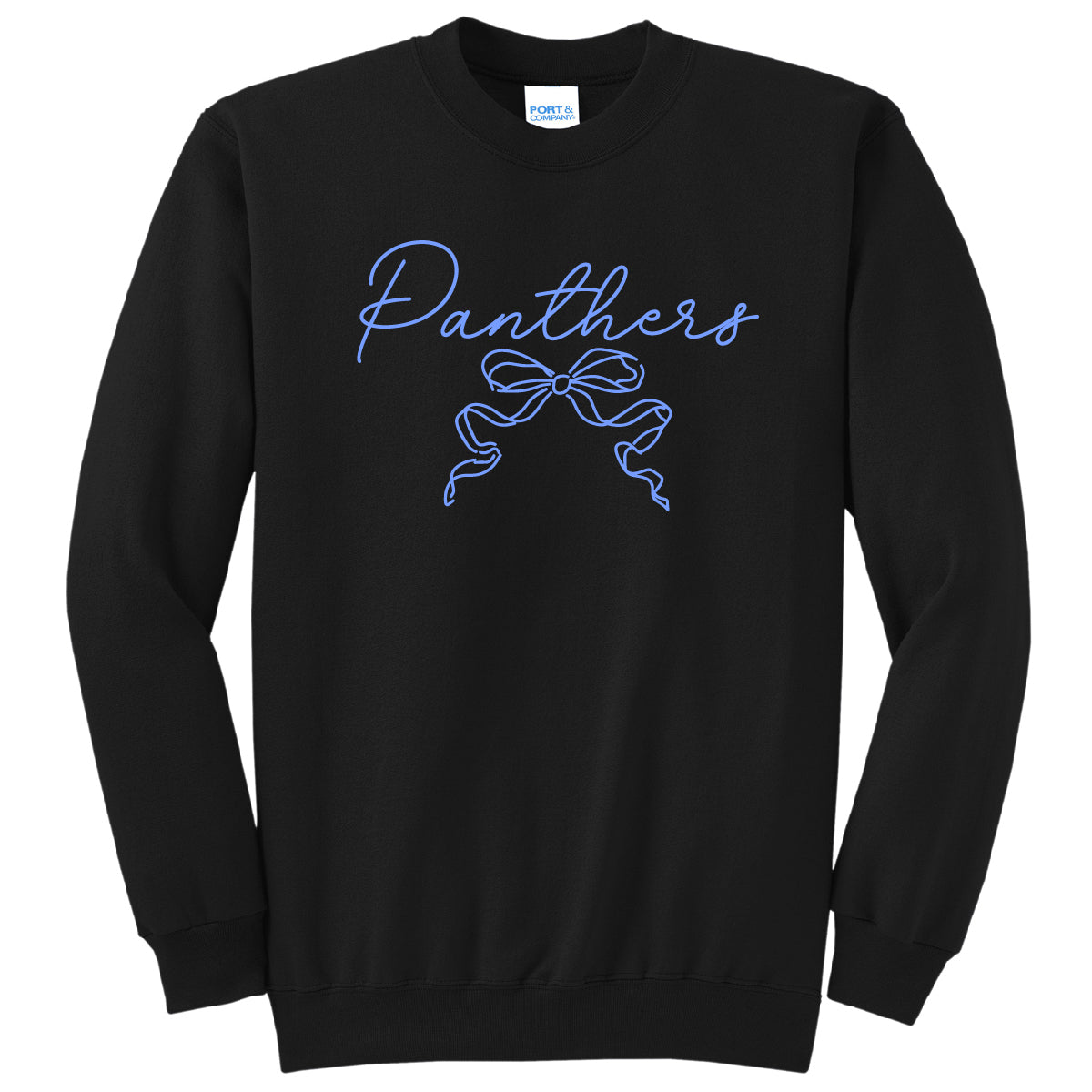 Panthers Bow Standard Crewneck