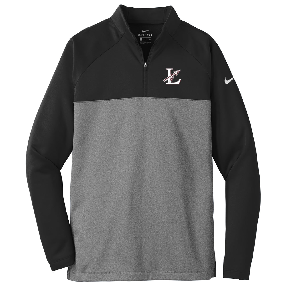 Embroidered Logo Nike Therma-FIT 1/2-Zip Fleece