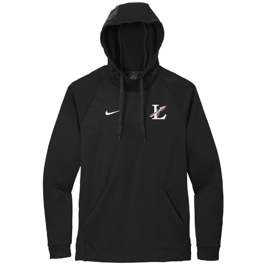 Embroidered Logo Nike Therma-FIT Pullover Fleece Hoodie