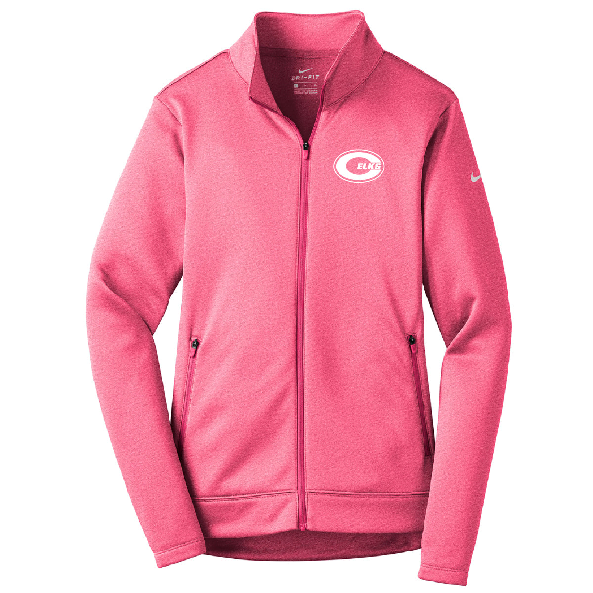 Embroidered Logo Nike Women's Therma-FIT Full-Zip Fleece