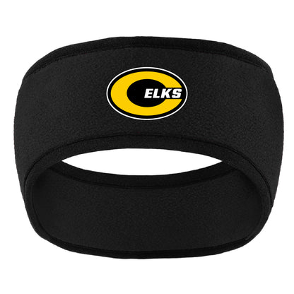 Embroidered Logo Fleece Headband Warmer