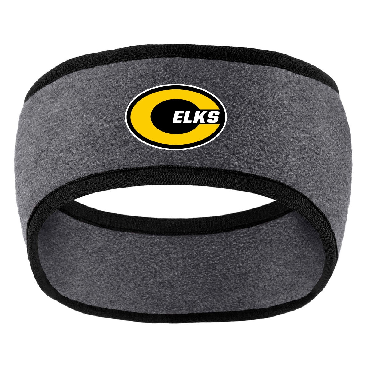 Embroidered Logo Fleece Headband Warmer