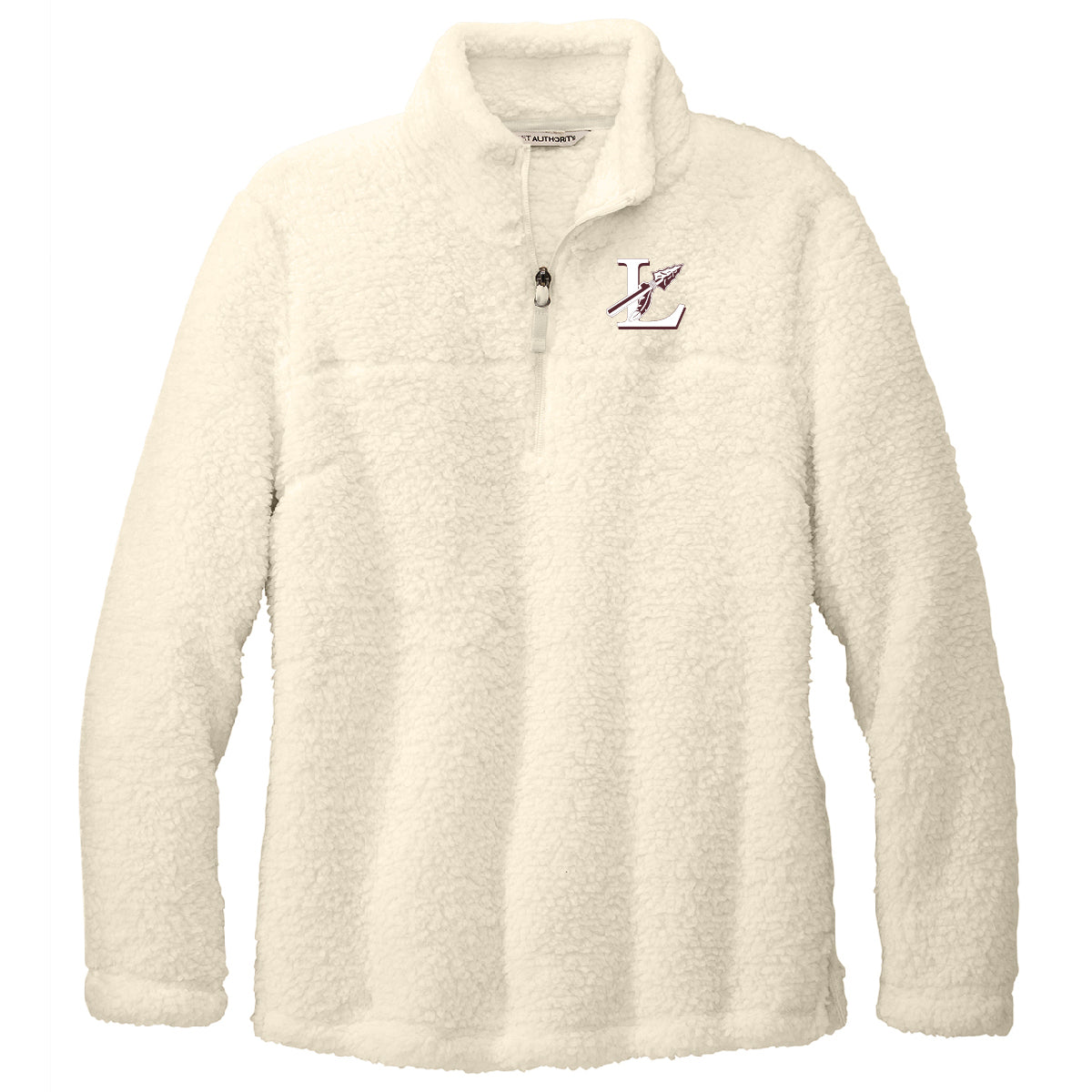 Embroidered Logo Women's Cozy 1/4-Zip Fleece