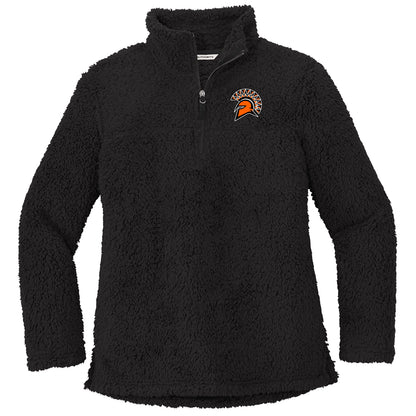 Spartans Helmet Women's Cozy 1/4-Zip Fleece