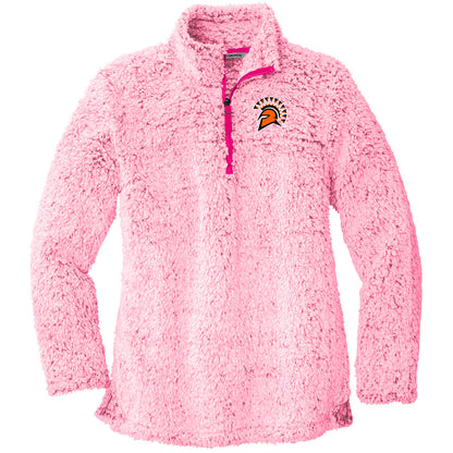 Spartans Helmet Women's Cozy 1/4-Zip Fleece