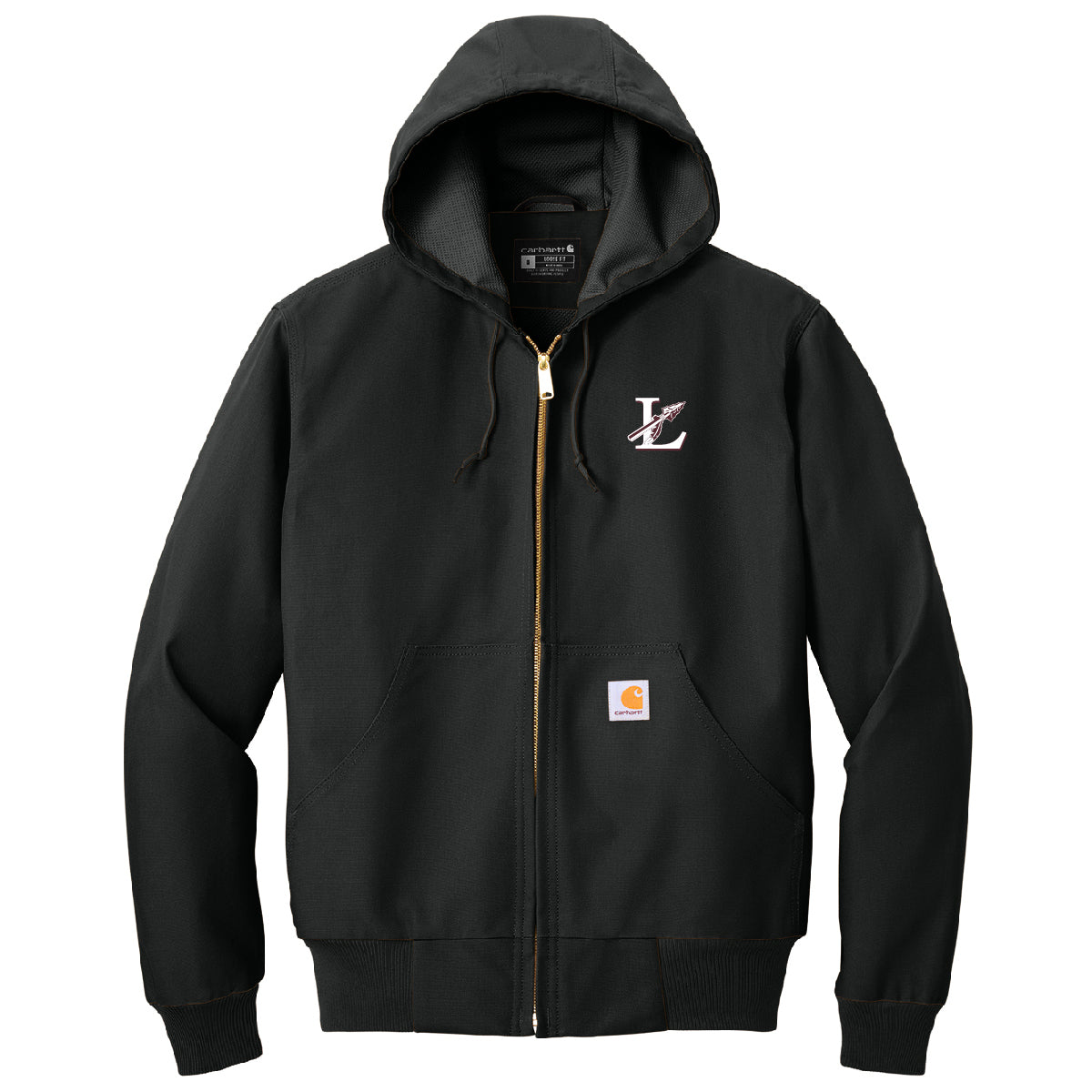 Embroidered Logo Carhartt ® Thermal-Lined Duck Active Jacket